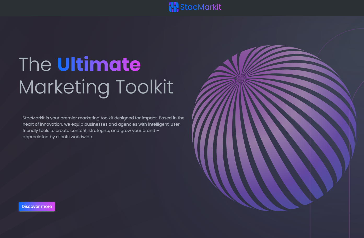 StacMarkit Screenshot